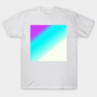 purple blue white abstract texture T-Shirt